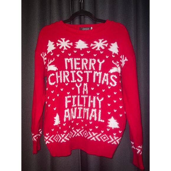 Ugly Christmas Sweater Xmas Size Small Home Alone - Picture 1 of 3